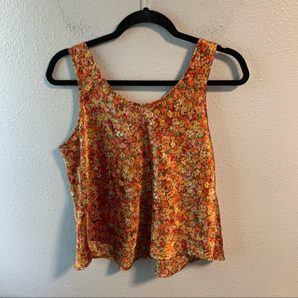 Victoria’s Secret Vintage Floral Crop Top - Picture 4 of 4